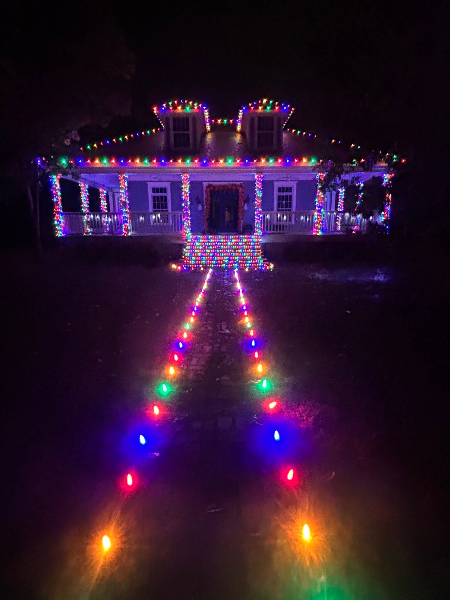 Walkway in full color