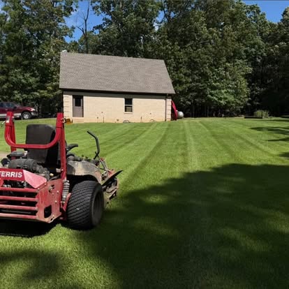 Top Dog lawn work